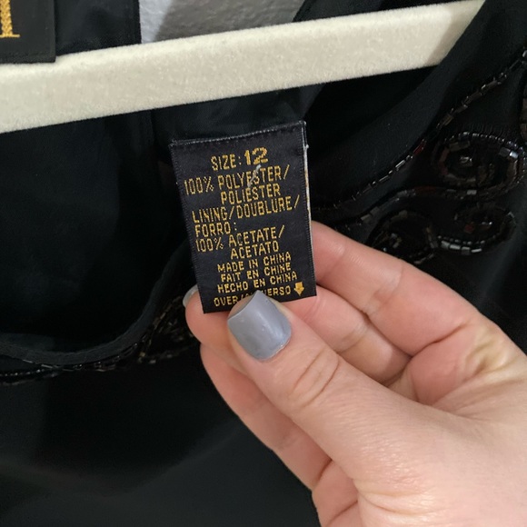 Black dress size 12 - Picture 3 of 6